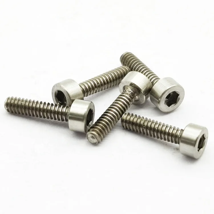 

Factory wholesale Gr5 DIN912 titanium hex socket screw