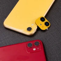 

4 Colors Lens Sticker for iPhone XR / 8 Camera Cover Seconds Change to iPhone 11 Camera Len Protector