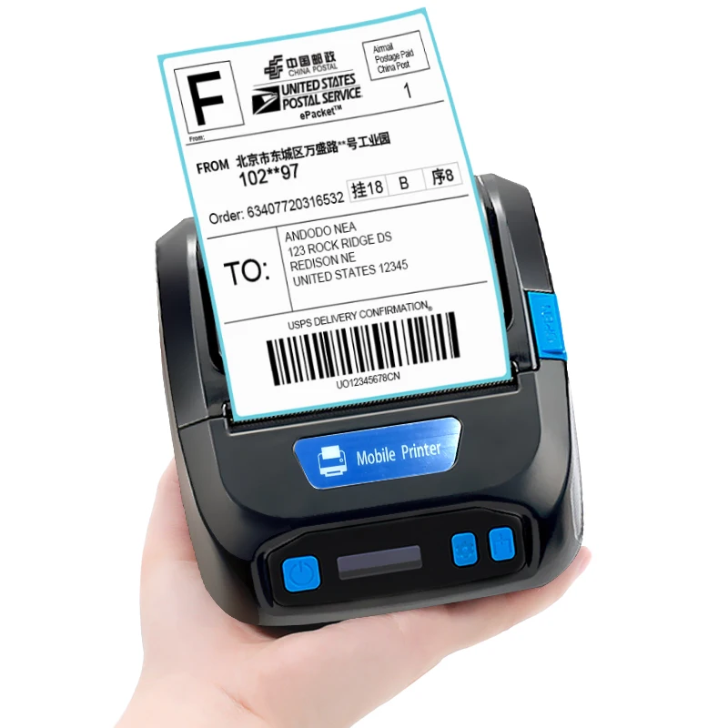 

TDL80 Bluetooth Portable 80mm Thermal adhesive sticker label printer