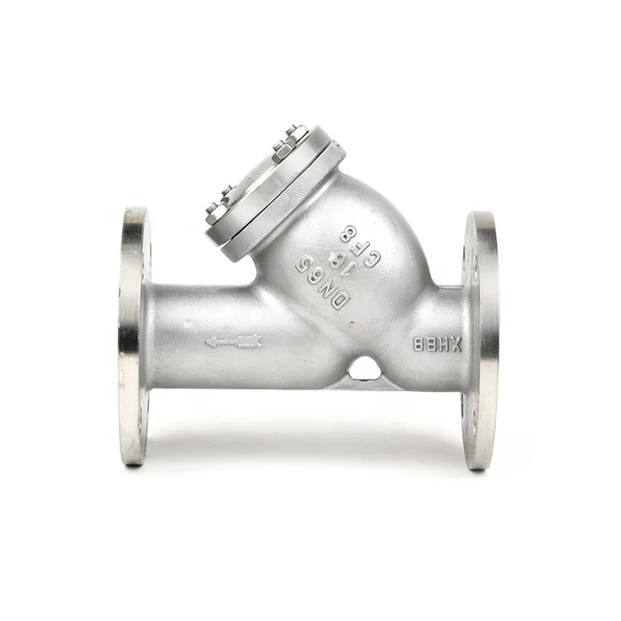 ANSI A216 WCB/ Carbon Steel/Cast steel/CF8/stainless steel Flange Y -Strainer Valve