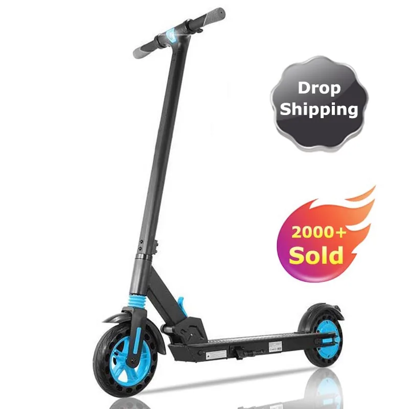 

Drop Shipping outdoor hoverboard scooter 2 wheel kids scooter lucky pro scooter electric bicycle europe warehouse, Blue