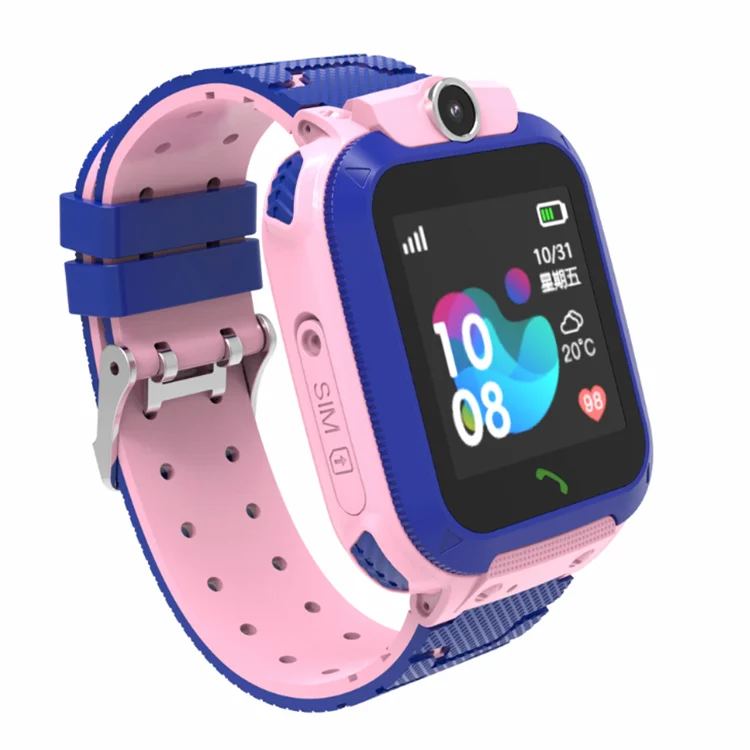 

Q12 Children's Smart Watch SOS Smart Bracelet GPS Waterproof Bracelet Children's Gift Suitable for IOS Android Phone