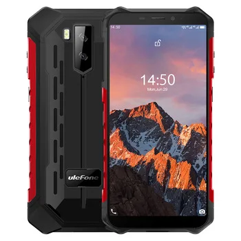 

Unlocked Ulefone Armor X5 Pro Rugged Waterproof Smartphone 4GB+64GB Android 10.0 Cell Phone NFC 4G LTE Mobile Phone