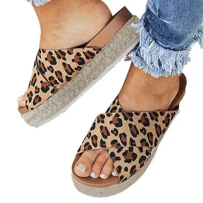 

Women Wedge Platform Espadrille Sandals Summer Beach Shoes Flip Flops Slippers