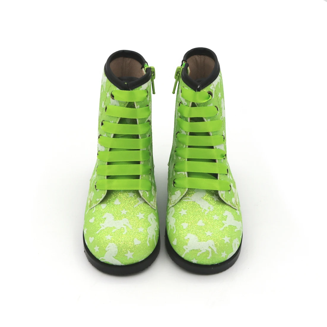 

Girls Boots Children Boots EVA Rubber Sole Kids Winter Shoes an CF 222 Leather Waterproof Cow and Plush Summer Light Customized, Optional