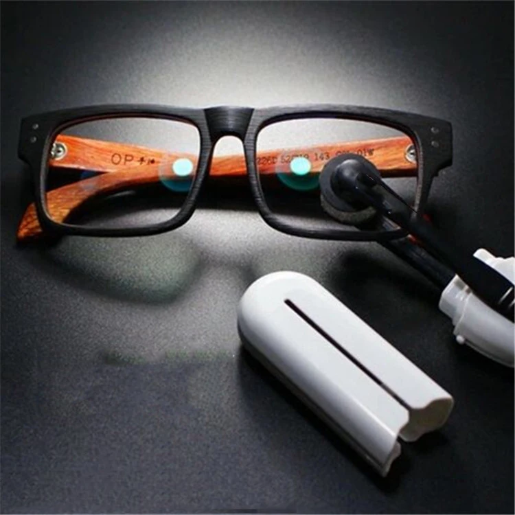 Eyeglass Cleaner Kit Mini Sun Glasses Eyeglass Microfiber Spectacles Cleaning Tool Cleaner Brush