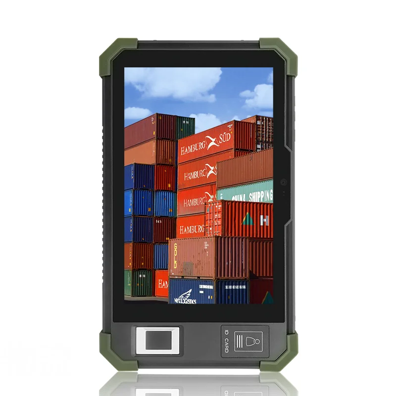 

OEM 8inch 4G Lte Android9.0 IP65 Industrial Rugged Tablet PC with NFC RFID