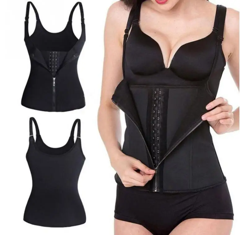 

Weight Loss Underbust Tummy Girdle Shaper Control Cincher Full Body Latex Trimmer Slimming Corset Vest Waist Trainer, 4 colors