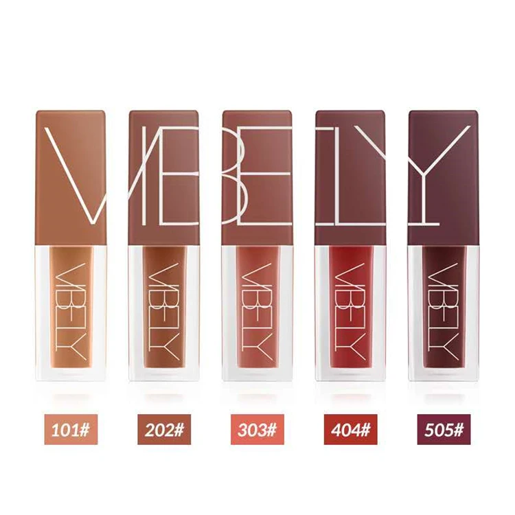 

Private Label Cosmetics Wholesale Matte Liquid Lipstick 5 Colors Women Lipsticks Set