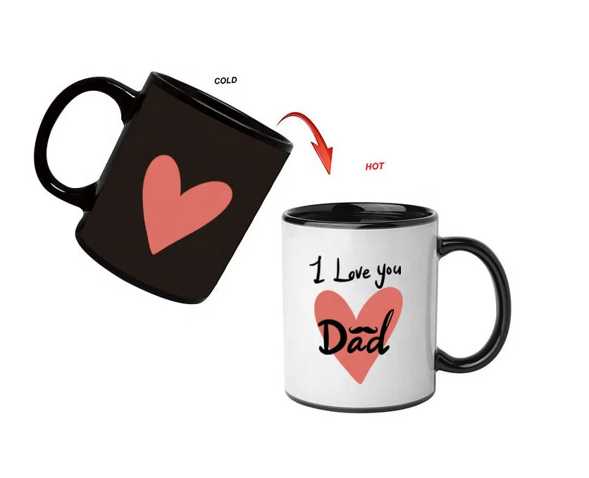 
Ceramic coffee mugs for sublimation magic cups 