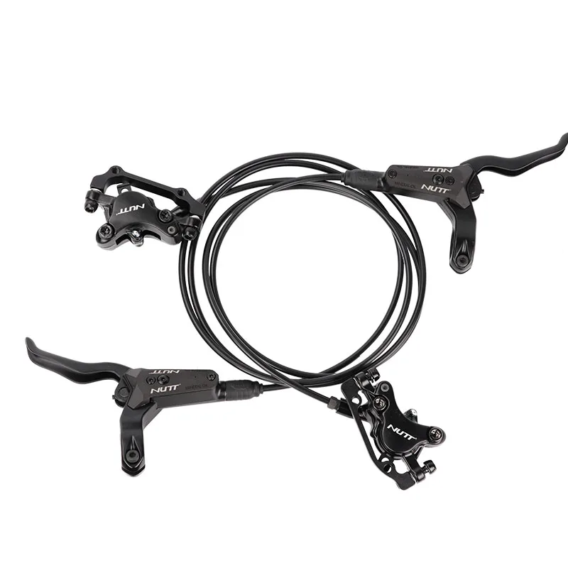 

MTB Hydraulic Disc Brake Set for Mountain Bike Bicycle MTB XC Trail e-Bike Fat Bike, Black