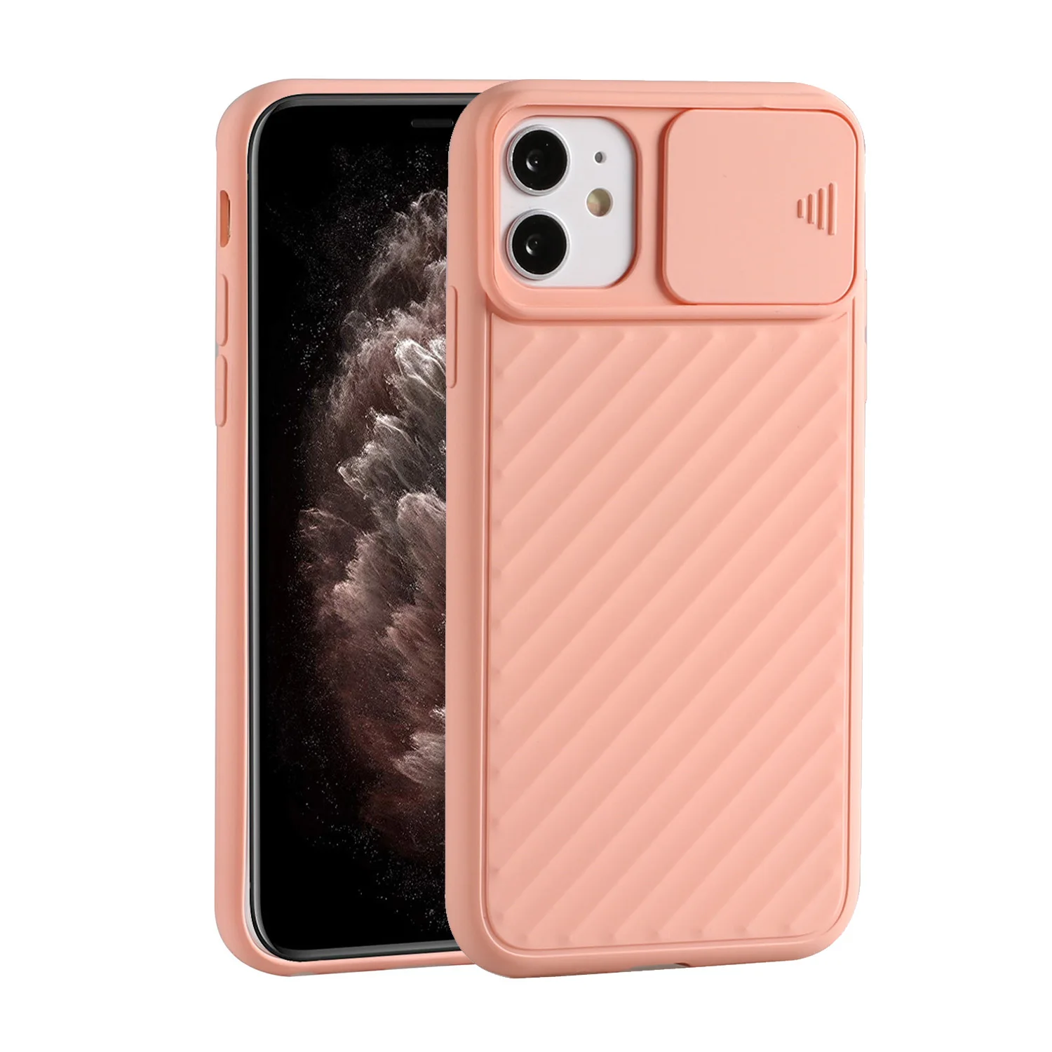 

High Quality Shockproof Phone Case with Slide Camera Lens Protection Phone Case For iphone 12 Pro max