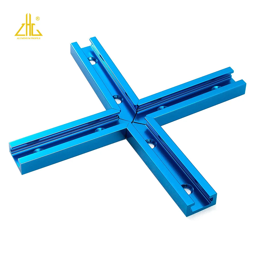 Ttrack Aluminum 36 Inch Double Cut Profile Universal Frosted Surface