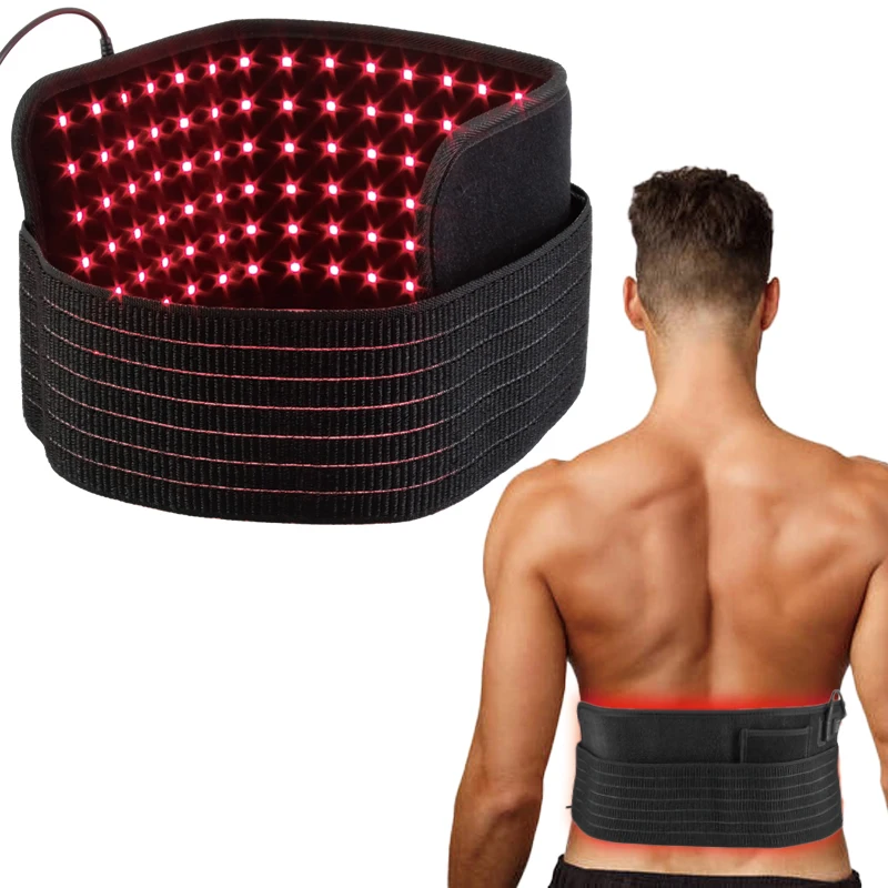 

Gerylove wearable infra red pads device 660nm 850nm red light therapy waist belt for back Shoulder Joints Muscle