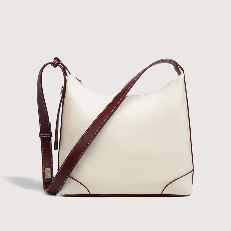 

PU Leather White Latest Trendy Ladies Handbags 2021 Bags Women, As picture