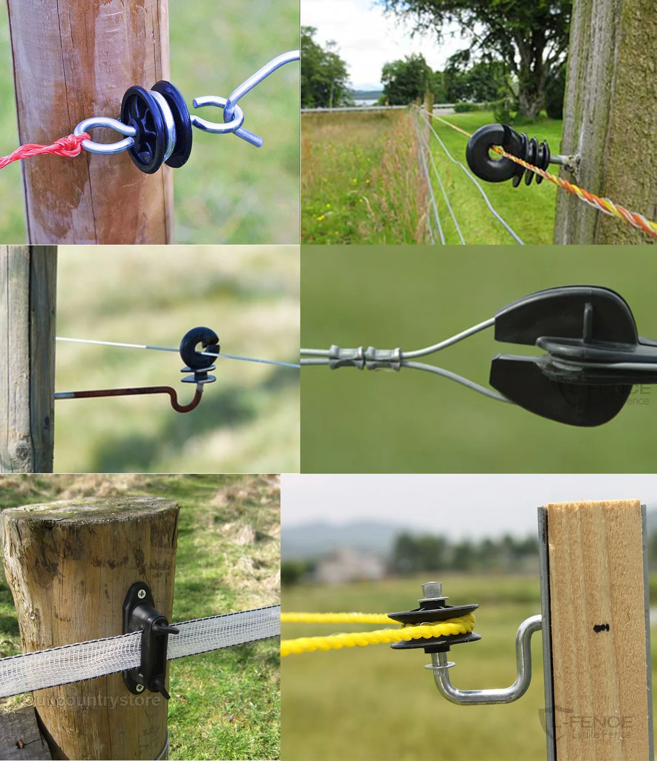 Electric Plastic Farm Fence Extension Rod Insulator Tape Insulator For