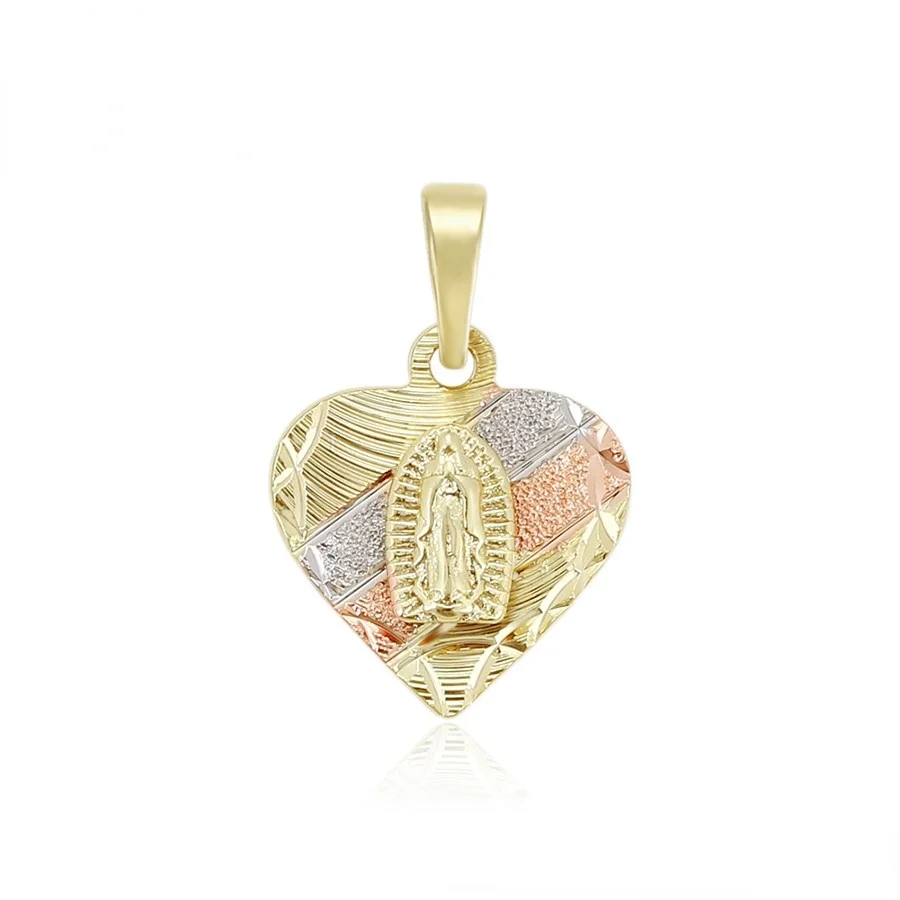 

A00770127 Xuping jewelry elegant delicate heart special design religious series environmental protection copper pendant