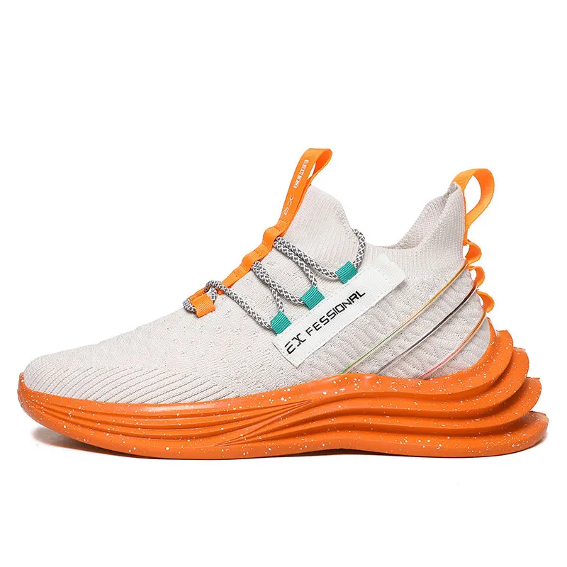 

Hot Sale Breathable Mesh Running Shoe Custom Logo Non Slip Sport Shoes Casual Walking Shoe for Men, Optional