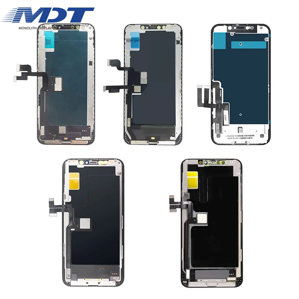 

LCD Display For iPhone 5 6 6S 7 8 Plus X XR XS MAX 11 12 Pro OLED With 3D Touch Screen Replacement No Dead Pixel Quality