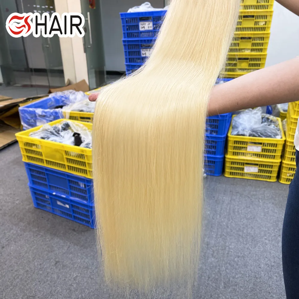 cheap raw human 613 virgin Russian blonde hair bundles,613 human hair weave blonde vendors,613 cuticle aligned hair weaving