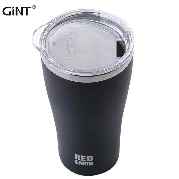 

factory hot products 316 SS personalized mug powder coating 520ml coffee cup steel tumbler with tritan lid water bottle