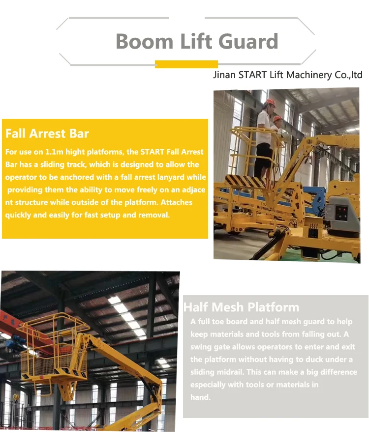 china cherry picker spider lift man boom lift aerial work platform trailer mounted articulating telescopic towable boom lift