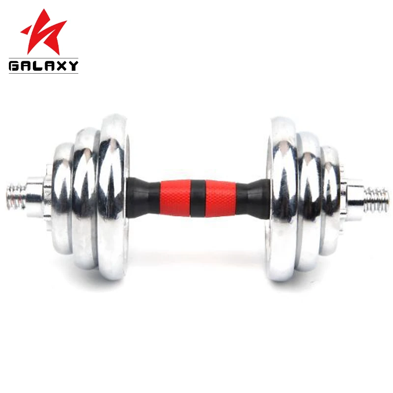 

Home Strength Training Equipment Cast Iron Adjustable Dumbbell Barbell Lifting Set 20kg