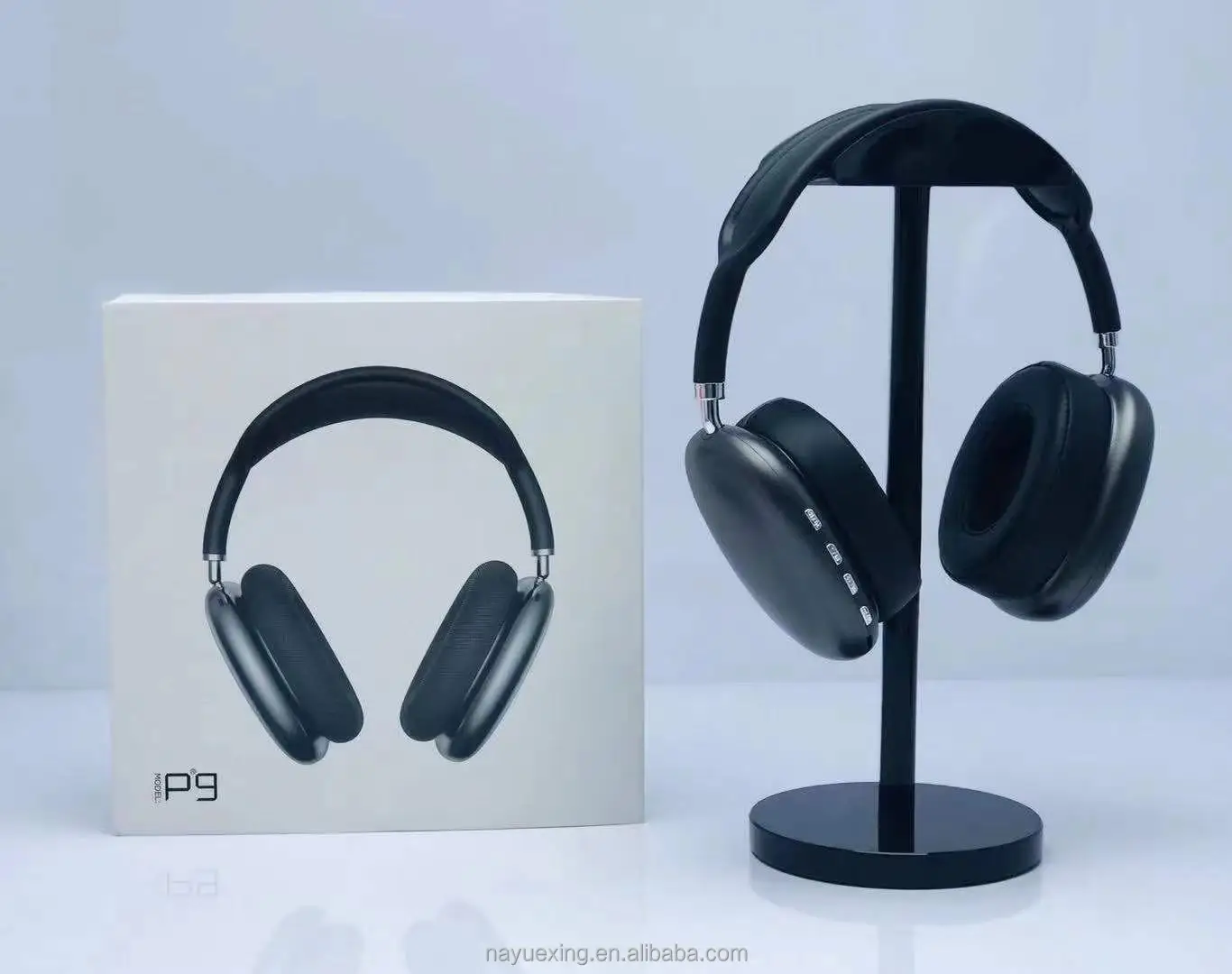 

The new product is hot. Portable headset P9 Max metal head good sound quality new product P9