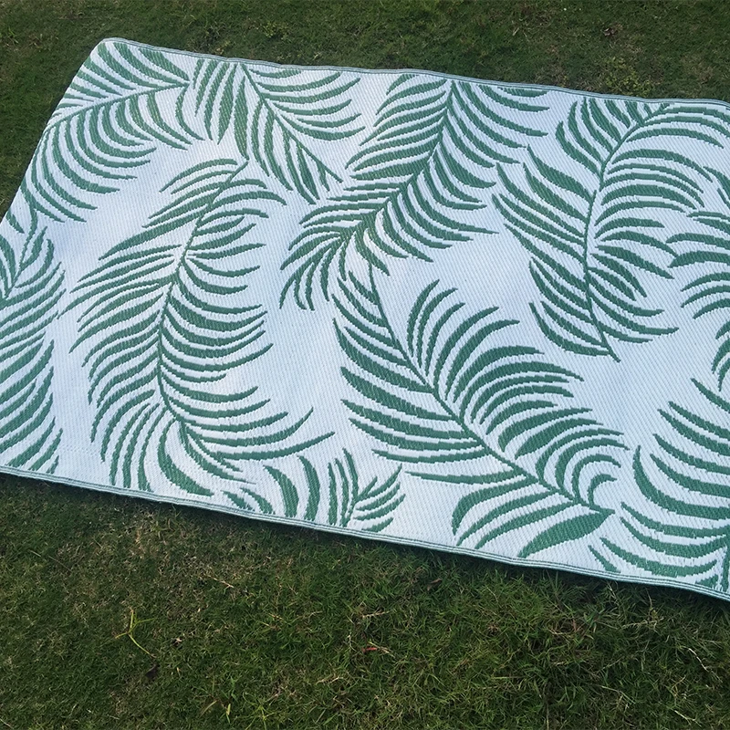 

woven PP outdoor picnic patio indoor flooring sleeping camping beach mats, Any color can be available