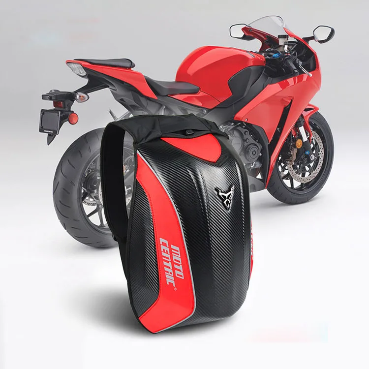 

Motorcycle Bag Backpack, Helmet Laptop Compartment Function Riding Cycling Pack