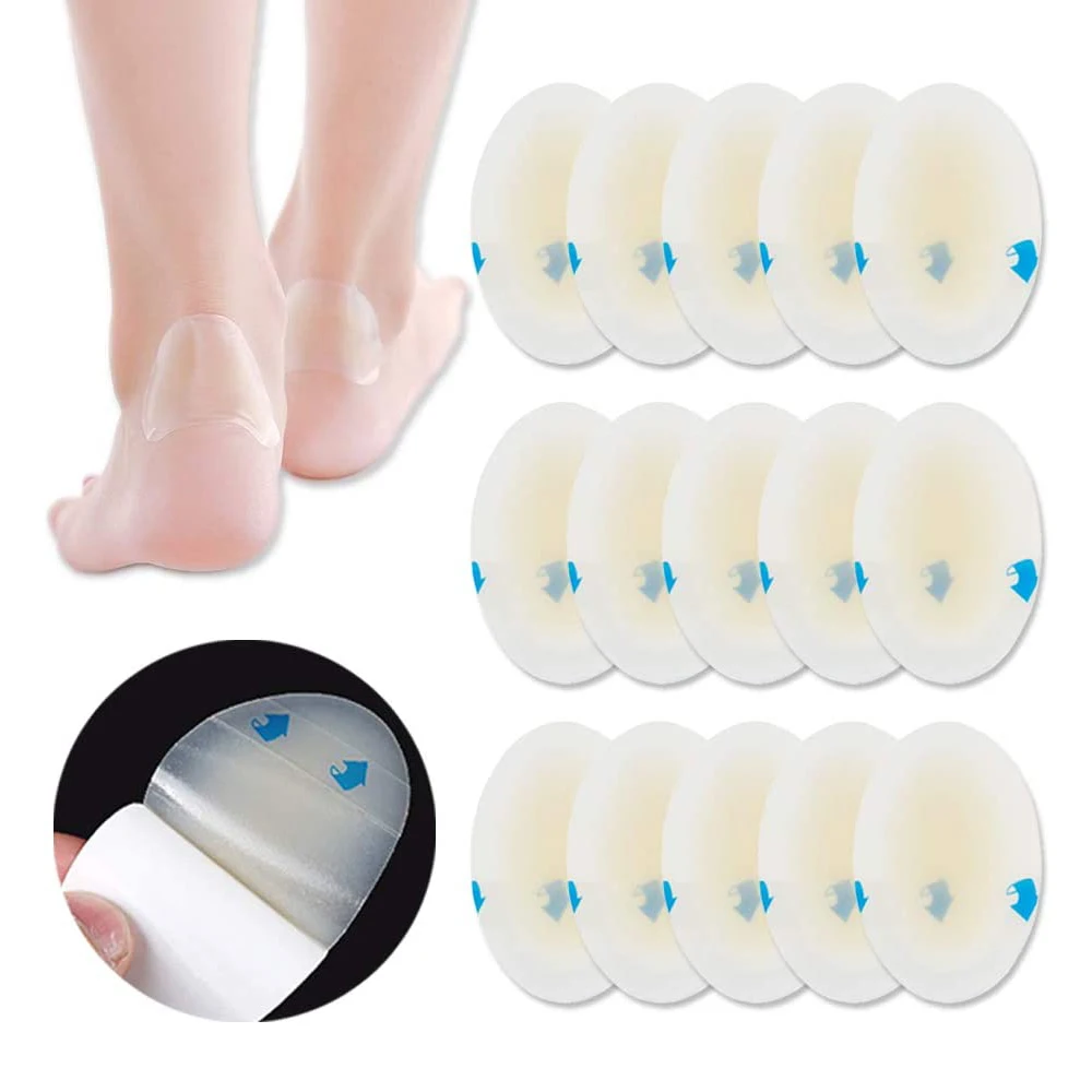 

Heel Cushion Nonslip Hydrogel Heel Protector Heel Sticker For Foot Blister Care Sticker