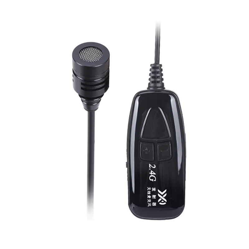 

Wholesale fast delivery portable microphone 2.4G lavalier wireless microphone lavalier mic wireless collar microphone