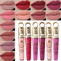 

Custom Neutral 26 Color Oily Gloss Lip Glitter Liquid Lipstick Private Label