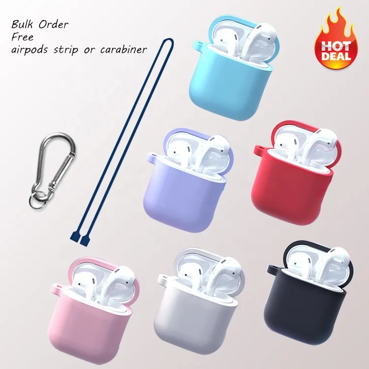 2020 Airpods Case Silicone Protective Cover Charging Case For Apple Airpods