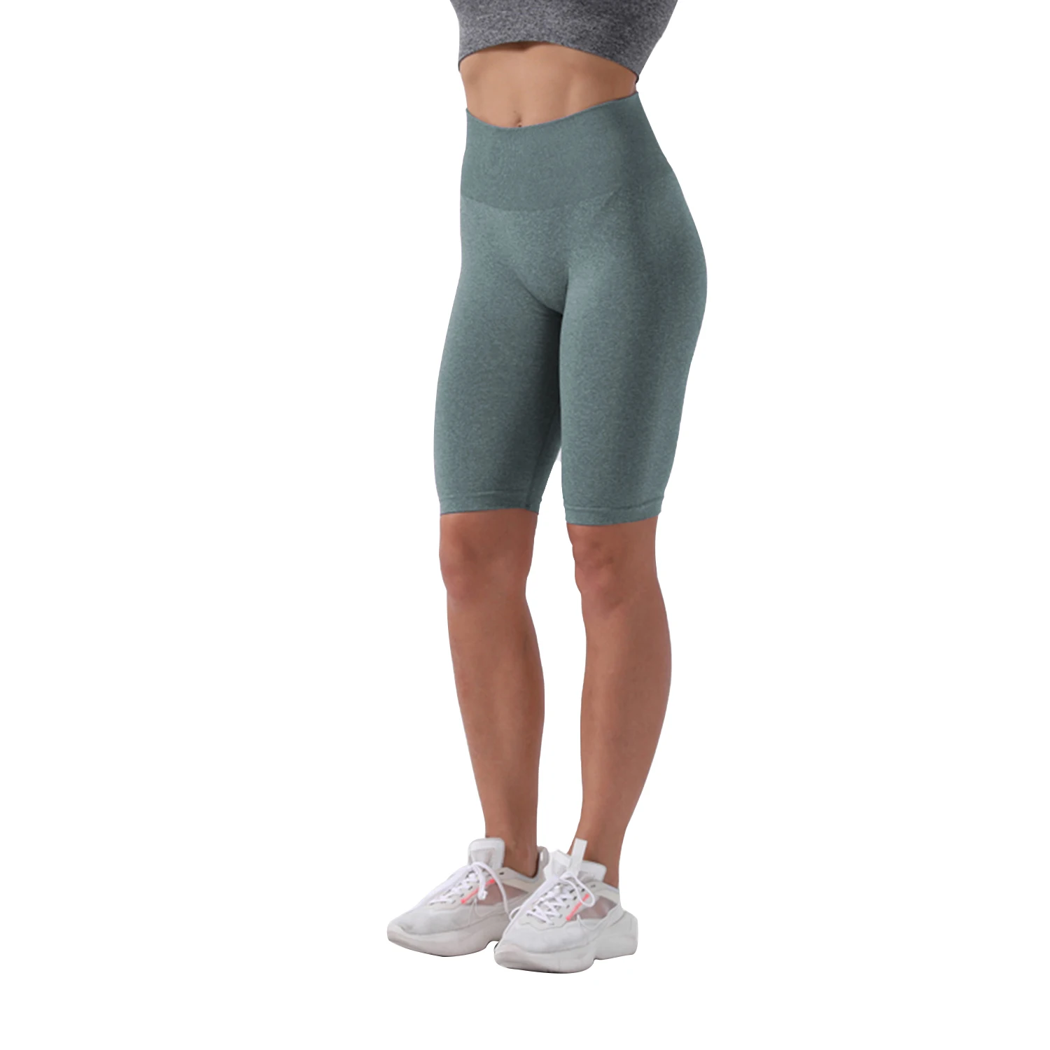 

Women Yoga Short High Waist Yoga Shorts Athletic Workout Running Black Sports Yoga Shorts