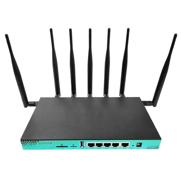 

ZBT WG1608 4G/5G LTE Wifi Router CAT12/16/20 Module with M.2 Slot USB3.0 Bus Standard Support US Network Operators