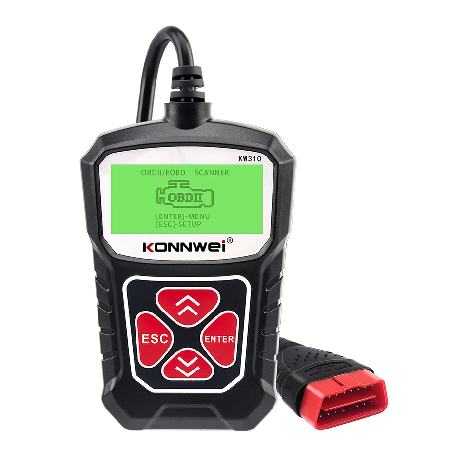 

KONNWEI KW310 OBD2 Scanner for Auto OBD 2 Car Scanner Diagnostic Tool Automotive Scanner Car Tools Russian Language
