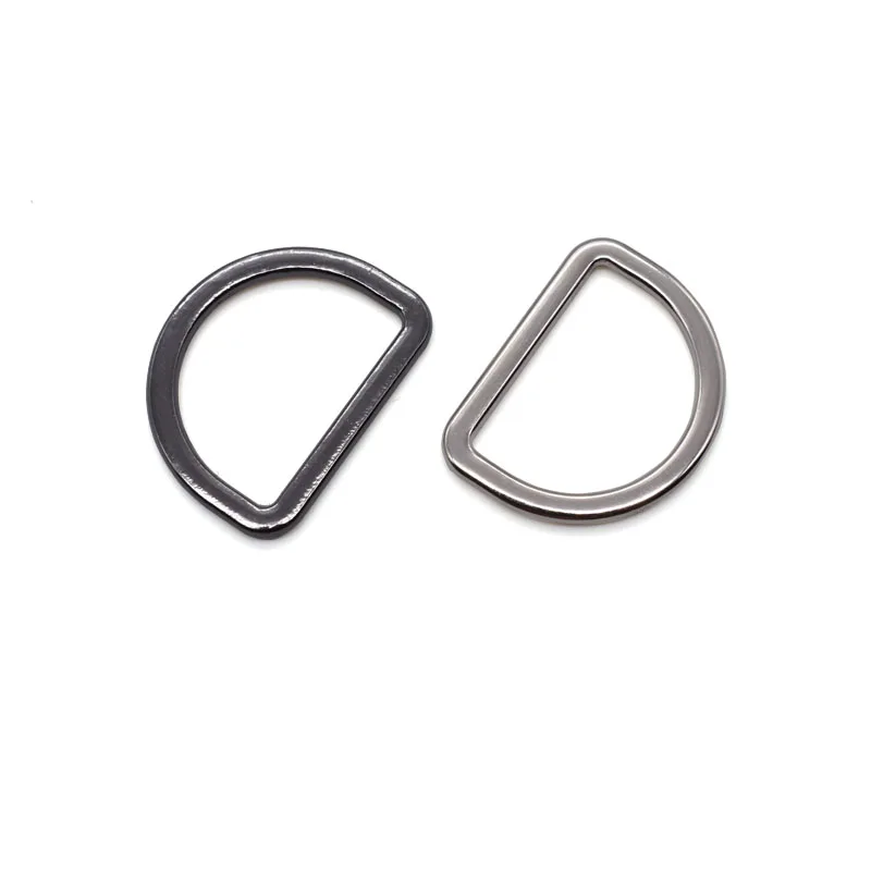 

25mm high quality d rings gold nickel free metal d ring for women belt, Gold, silver, black nickel, matte gold, matte silver, black
