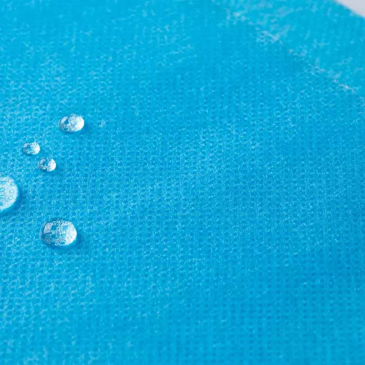 
Medical blue pp non-woven fabric for surgical towels and bed sheets 