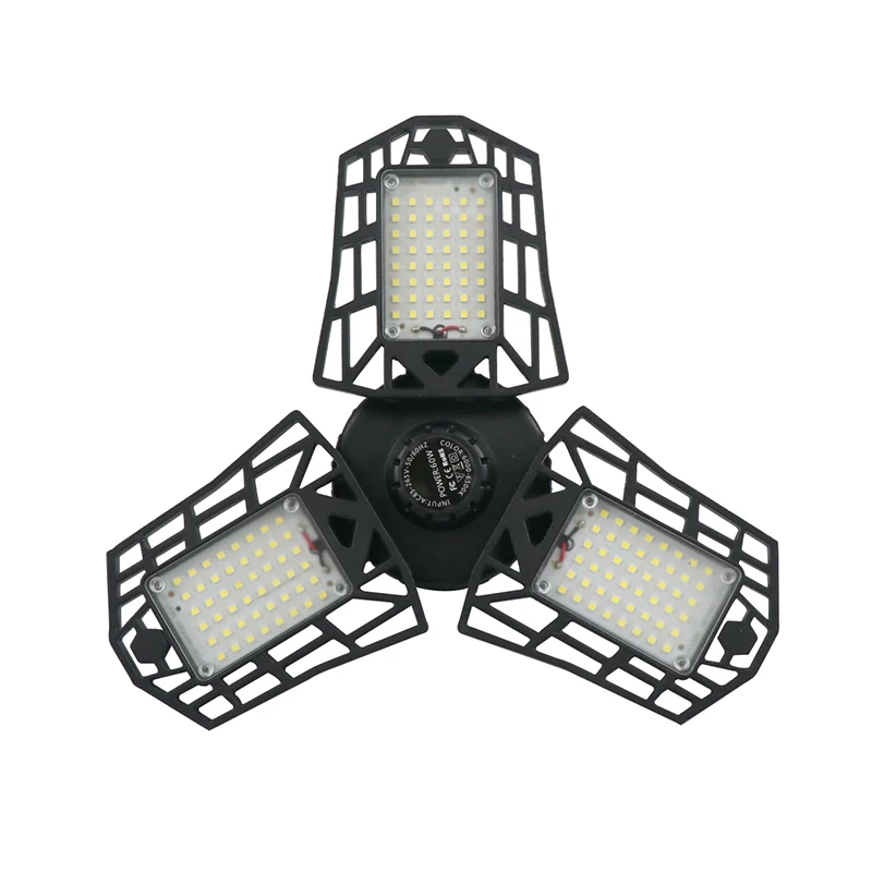 LED Garage lights 60W E26/E27 6000LM Deformable Lamp