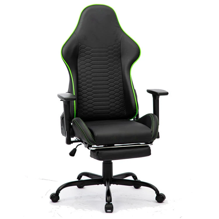 

WSX0023 Factory heavy duty commercial chair black leather ergonomic swivel logo silla gamer cheap chair gaming chair