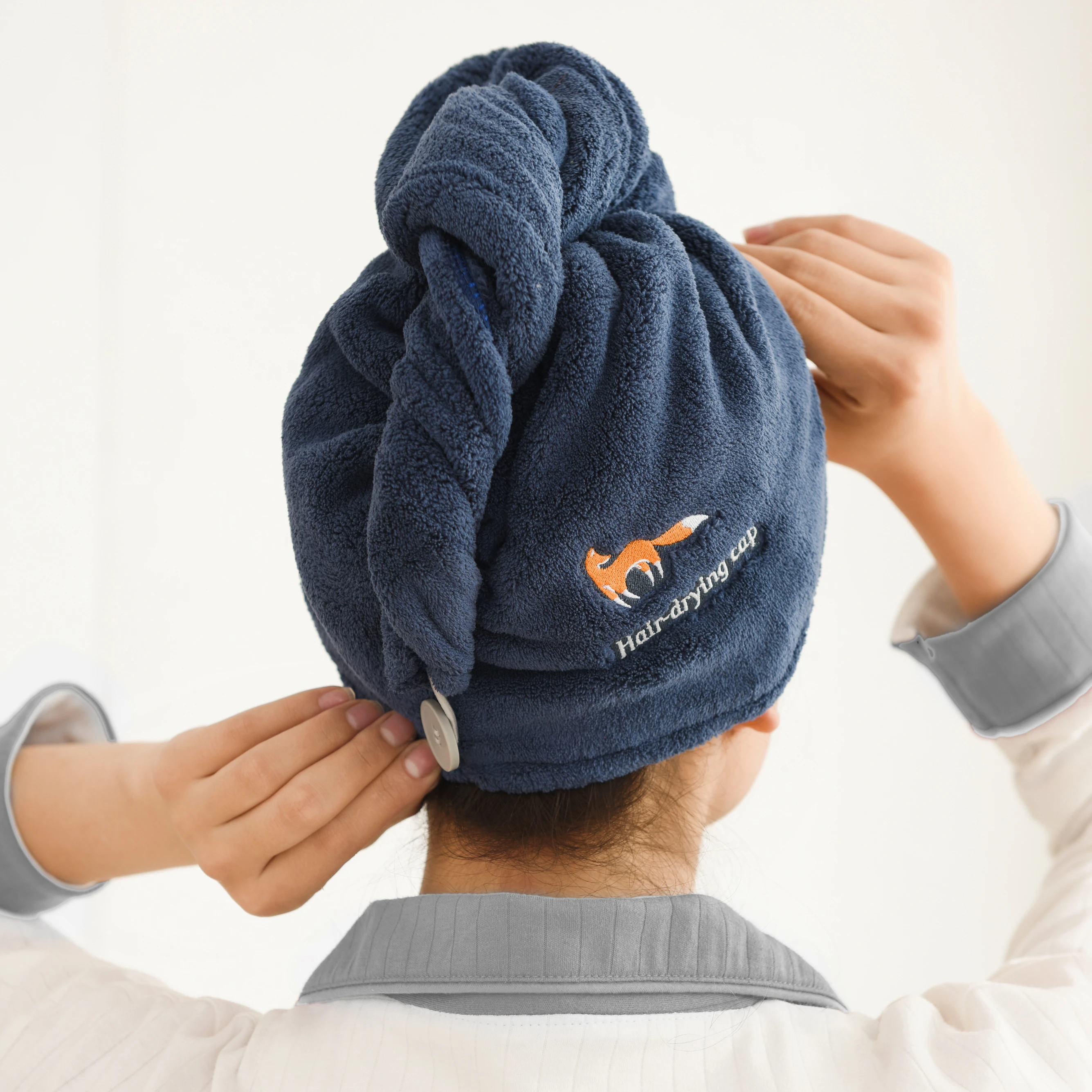 

Wholesale Quick Dry Hair Towel Women Drying Hair Cap