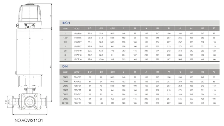 3 way ball valve