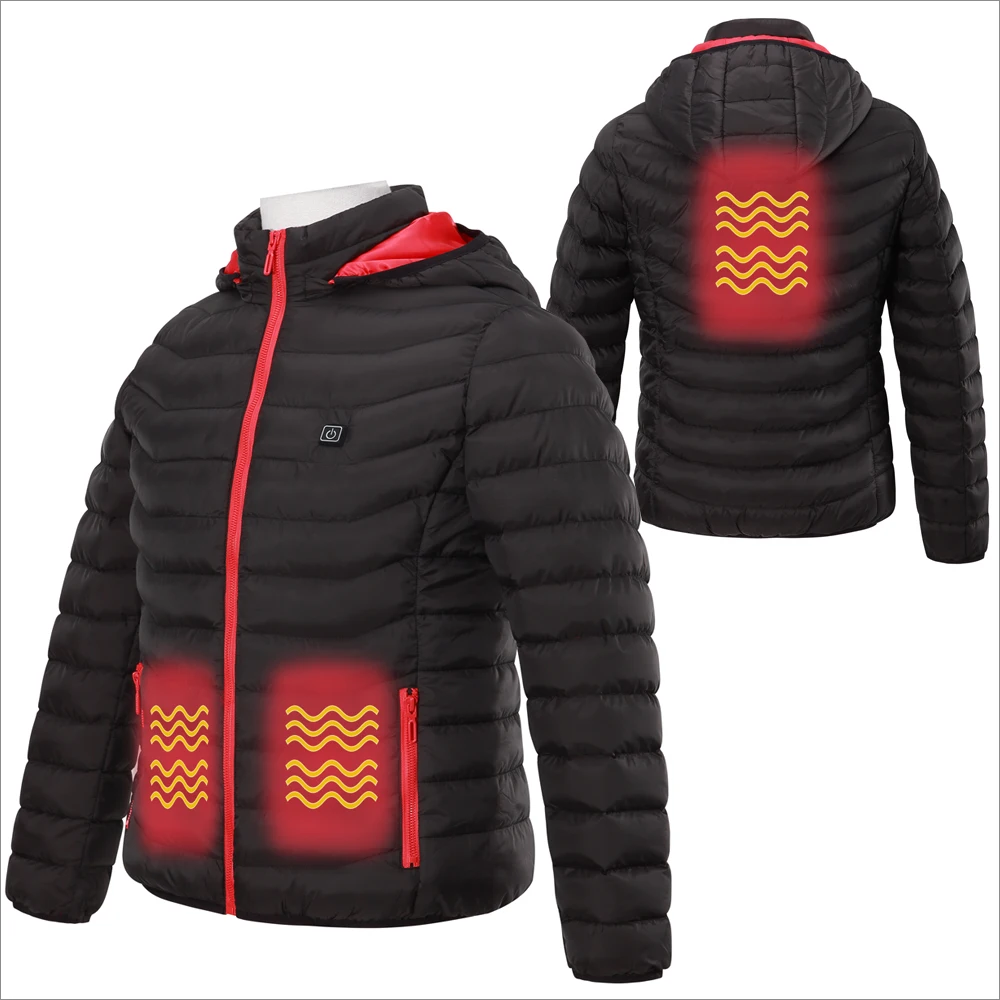 

USB Lead Fast Heat Outdoor Hoodie Heated Jacket with OEM&ODM service