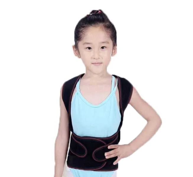 

Wholesale Adjustable Back Support Posture Corrector, Black