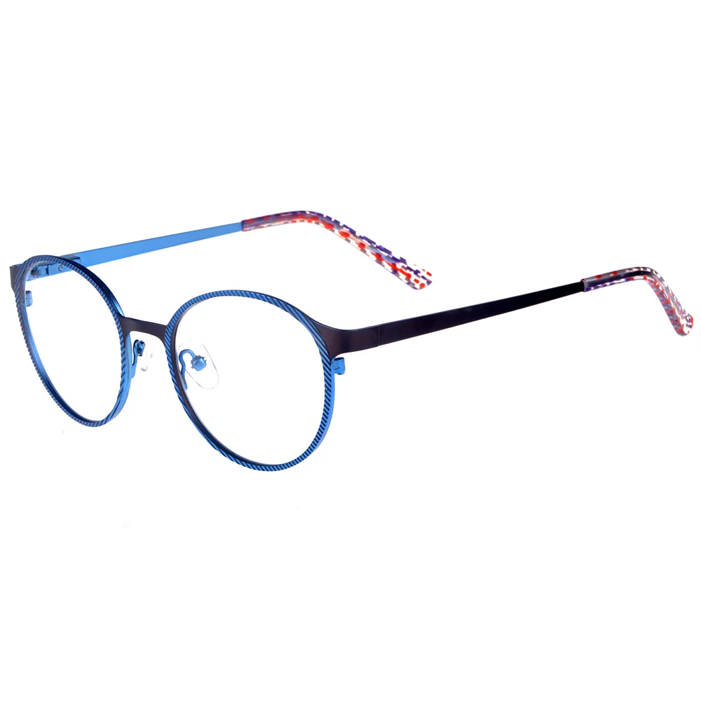 

Fashion ladies metal oval optical frames and glasses and wholesale