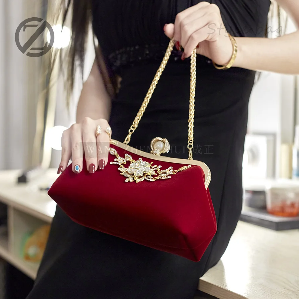 

Clutch bag Hot Selling Newest Dinner Party Flower Evening Bags Women Evening Bag