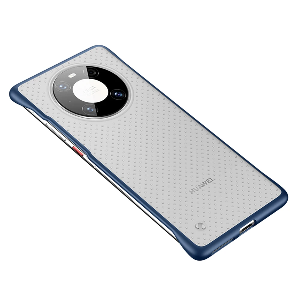 

50pcs Free Shipping Cell Phone Case Smartphone Cases Strong Magnetic TPU Mobile Phone Cover Shell For Huawei Mate 30 Mate 40 Pro, Black/blue