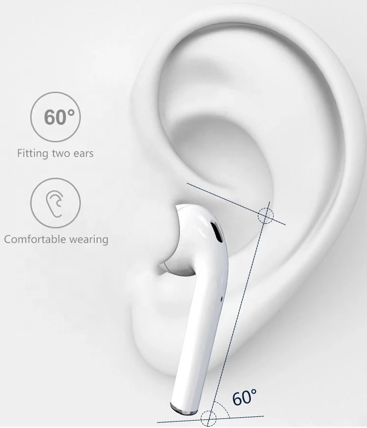 Macaron inpods 12 Wireless Earphones Blue tooth Colours Tws Earphone for iphone And Android Wireless Earbuds - ANKUX.COM