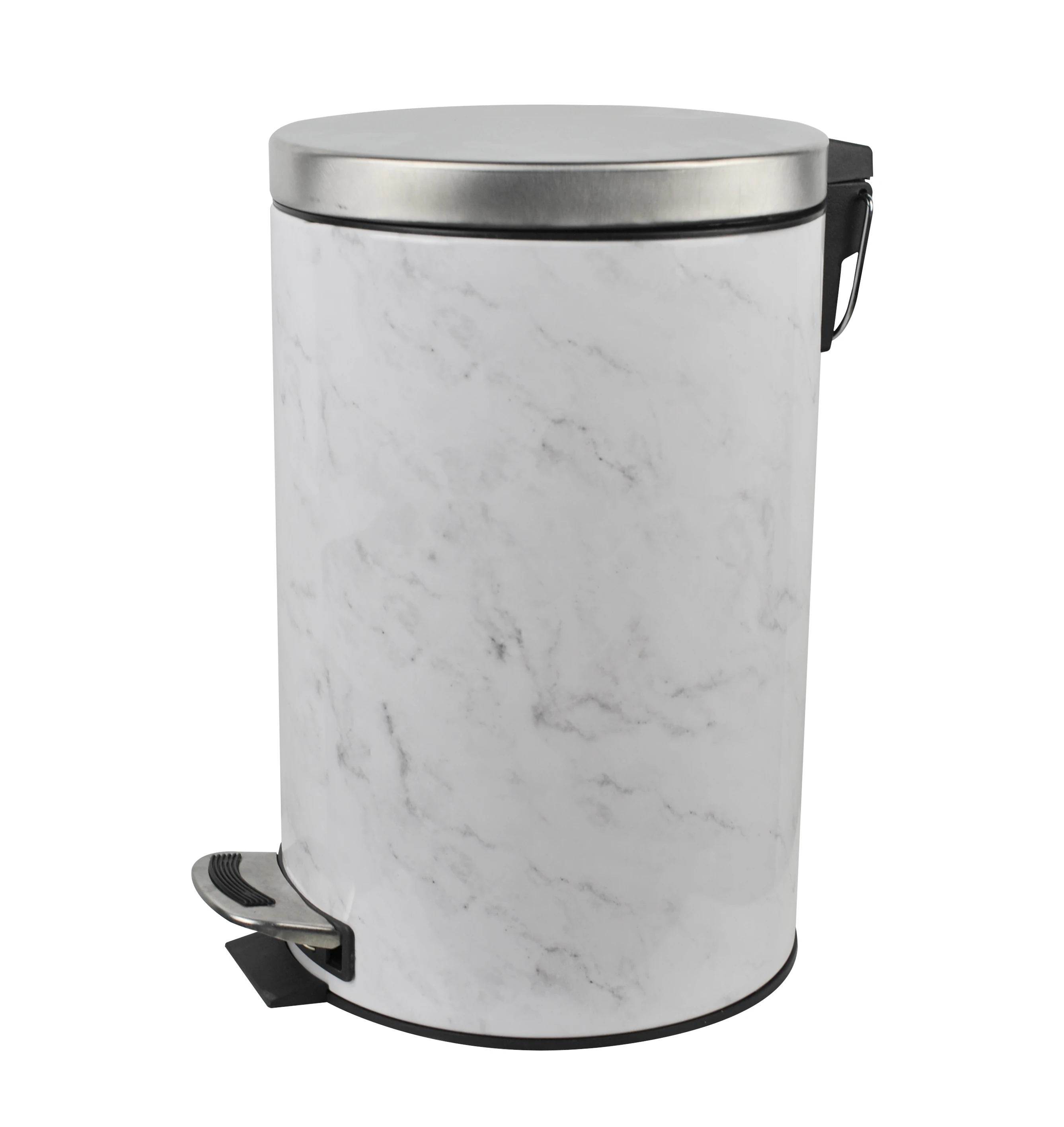 
Wholesale 5L Litre Stainless Steel Recycling Bin Pedal Waste Trash Rubbish Glass stainless steel pedal trash bin 